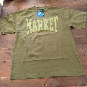 Market Olive Green Short Sleeve Tee